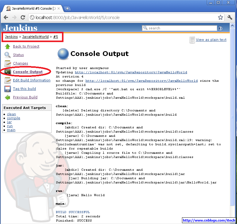 Jenkins 构建JavaHelloWorld_jar_04