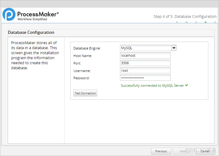 Install ProcessMaker_mysql_17