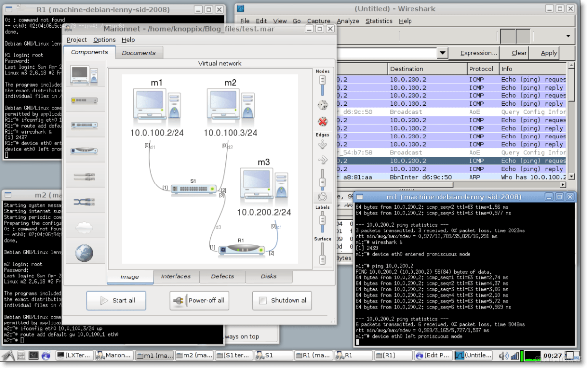 Open-Source Network Simulators—CORE—Cloonix—GNS3—IMUNES_linux_05