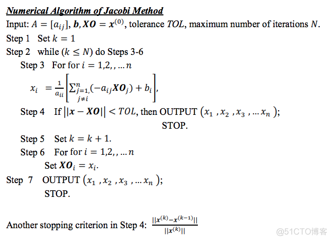 雅克比迭代算法(Jacobi Iterative Methods) -- [ mpi , c++]_逆矩阵_15