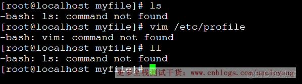 修改linux环境变量导致系统命令不可用，-bash: xx: command not found_javascript