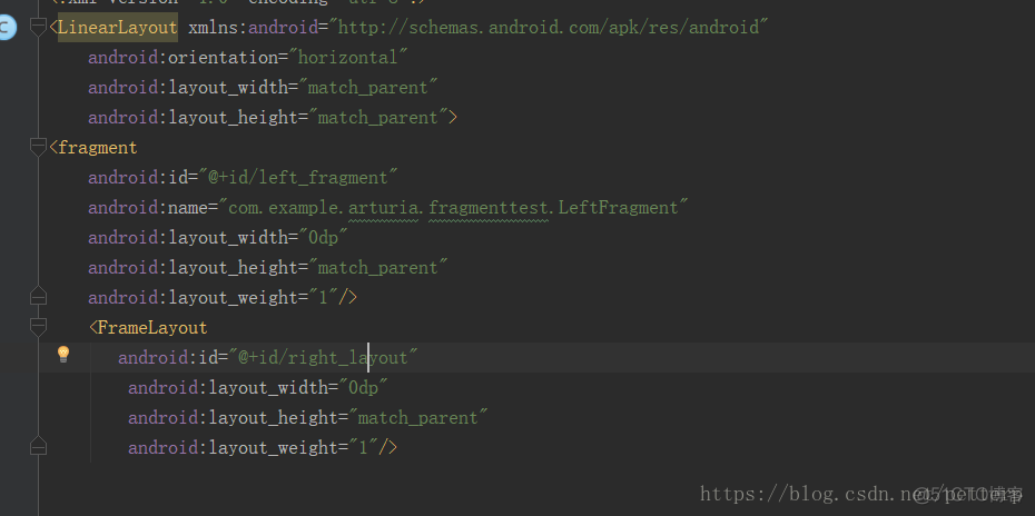 android Fragment 的简单应用_xml_09