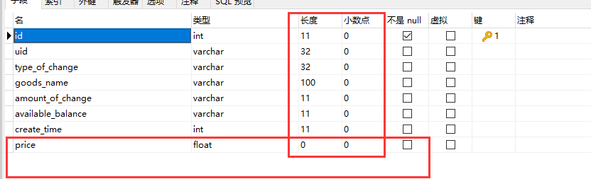 正确生成浮点型的方法，解决sqlachemy Float浮点型的坑，生成float类型时，长度和精度均为0，导致查询不到结果！_sqlalchemy