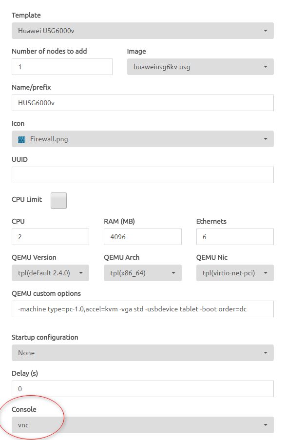 EVE-NG-Pro模拟器中导入Huawei 以及H3C QEMU镜像_3c_13