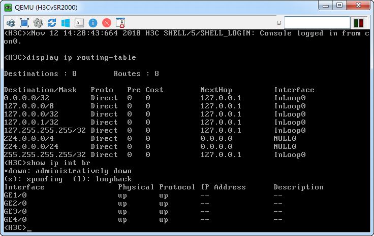 EVE-NG-Pro模拟器中导入Huawei 以及H3C QEMU镜像_用户名_26