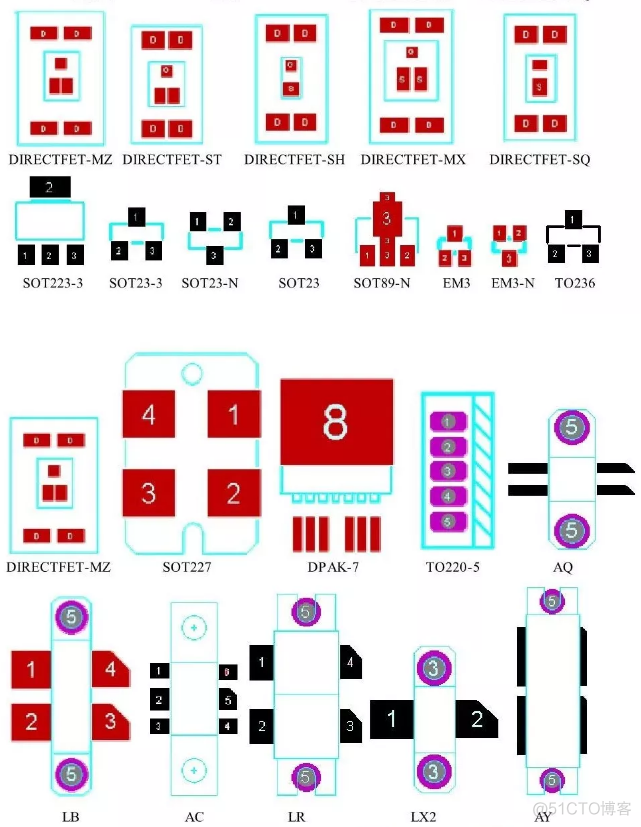 元器件PCB封装图鉴大全，值得收藏！_开关电源_03
