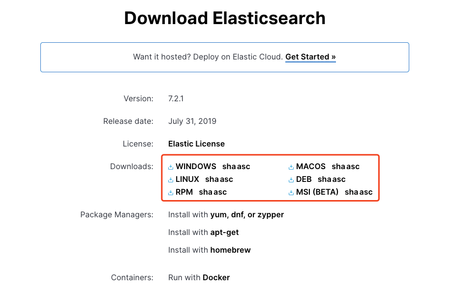 Elasticsearch 7.x 最详细安装及配置 | 原创不易_java_02