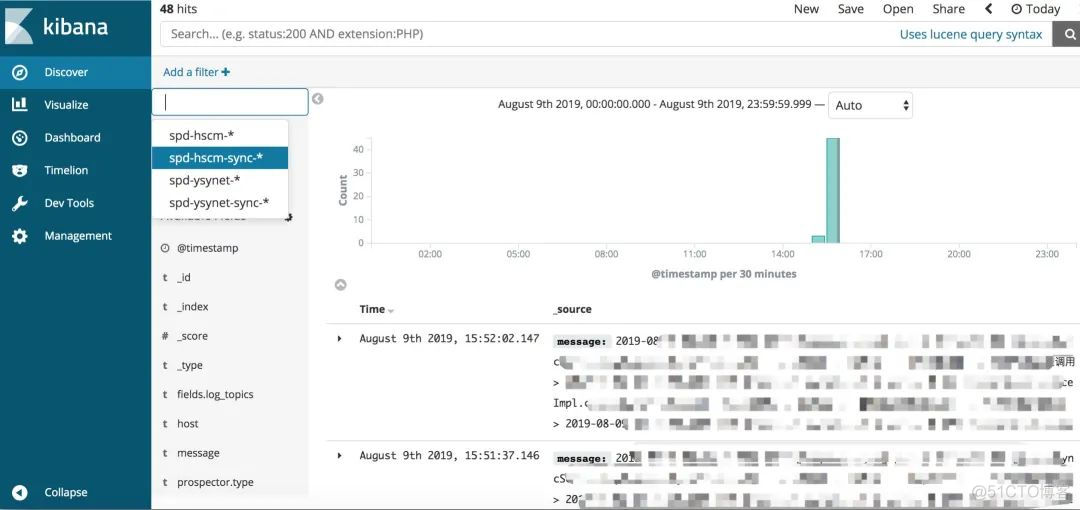 手把手教你在CentOS上安装ELK，对服务器日志进行收集_elasticsearch_17