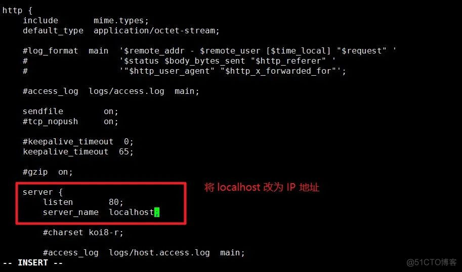 手把手教你在 CentOS7 上搭建 Nginx_配置文件_06