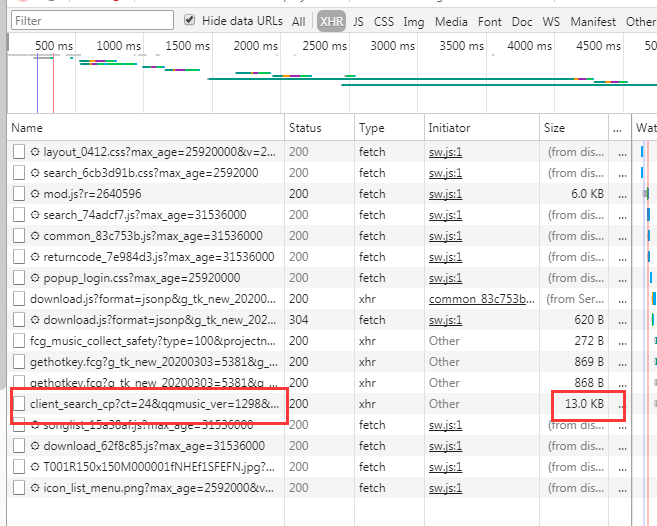 手把手教你使用Python抓取QQ音乐数据（第一弹）_json_06