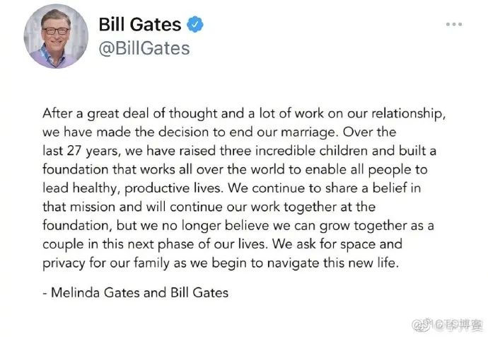 比尔·盖茨与梅琳达宣布离婚！27 年夫妇分道扬镳，爱情难久远，金钱唯永恒_三国_03