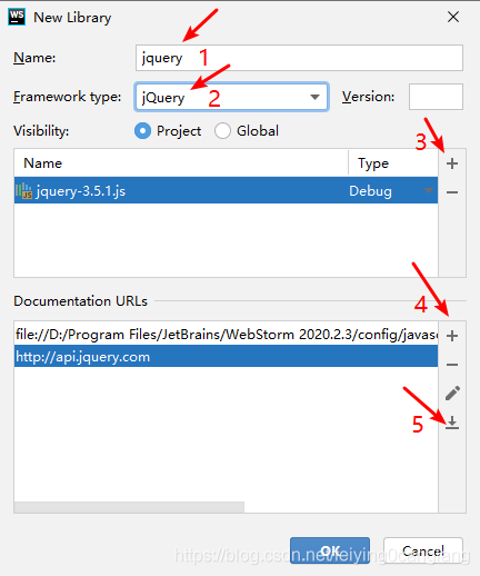 WebStorm--项目设置_jquery