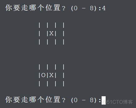 python 井字棋-文字版(上）_设计思路_03