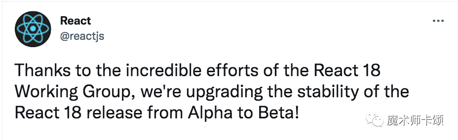 React 18 Beta 来了_开发者