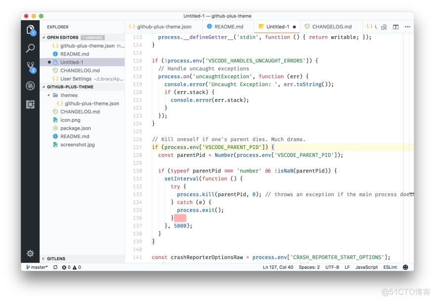 30 款 VS Code主题，总有一款适合你！_github_36