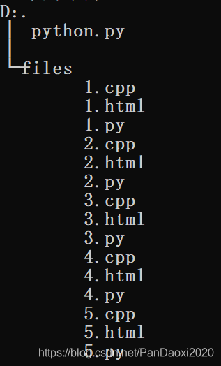 Python寻找指定拓展名的文件_寻找文件_02