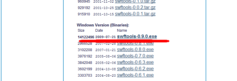 SWFTools PDF转换为SWF_简单使用