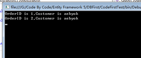 Entity Framework  CodeFirst数据迁移_ide_05