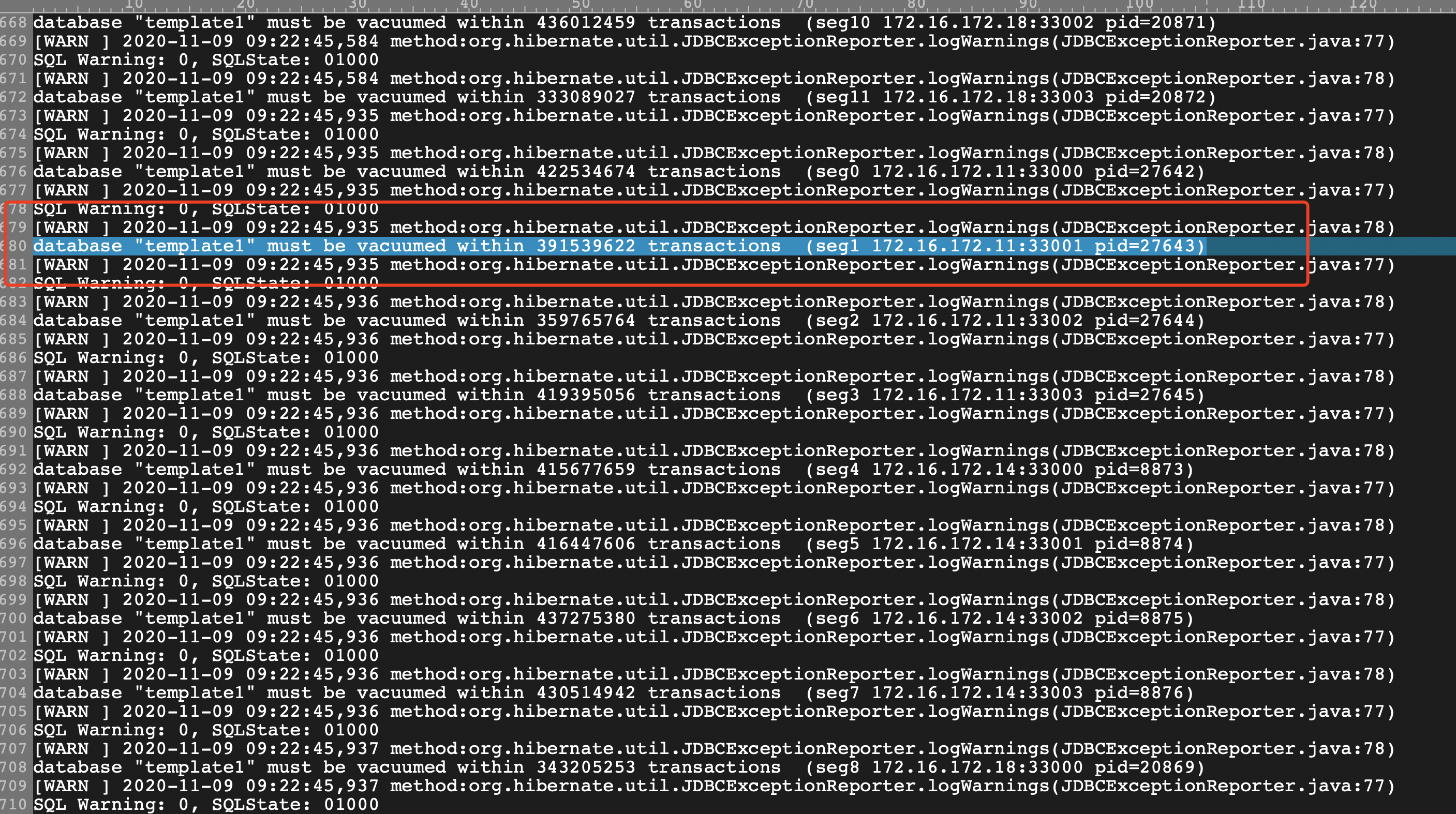 1、postgresql database must be vacuumed within transactions_数据库