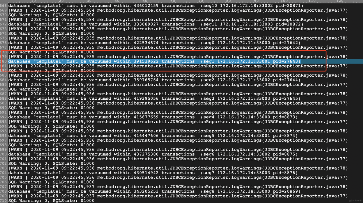 1、postgresql database must be vacuumed within transactions_数据库