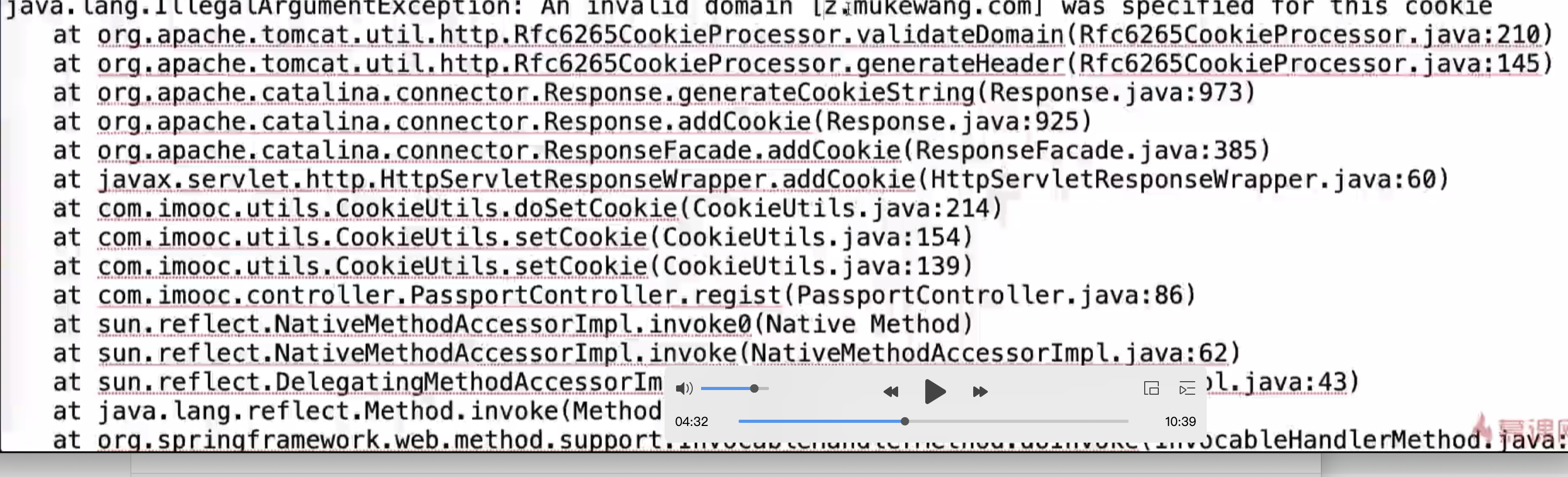 An invalid domain [.x.dddd.com] was specified for this cookie_解决方案