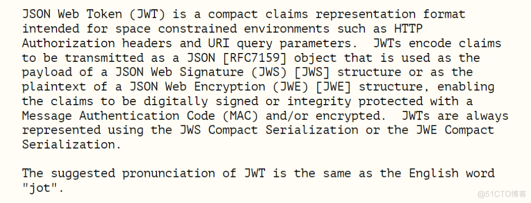 只知道JWT，那JWE、JWS、JWK、JWA呢？_算法_04