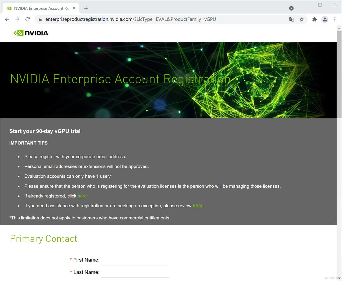 NVIDIA vGPU License服务器安装过程_显卡虚拟化_02