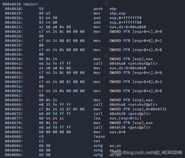 [PWN][高级篇]ROP-ret2libc-32/64位实例  （共四个）_system函数_14