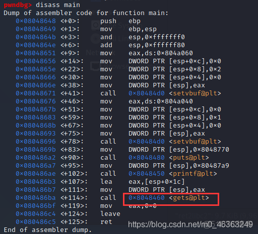 [PWN][高级篇]ROP-ret2libc-32/64位实例  （共四个）_pwn_29