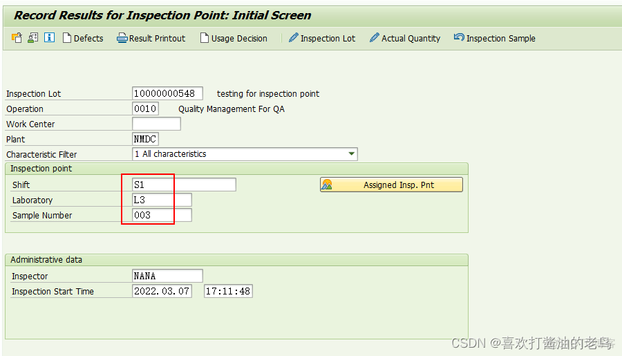 SAP QM高阶之检验点(Inspection Point)_检验点_13