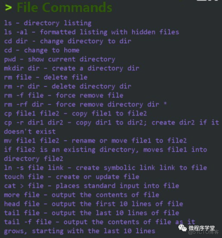 linux shell 常用命令总结_文件操作