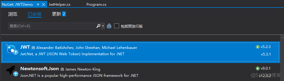 c#关于JWT跨域身份验证解决方案_ide