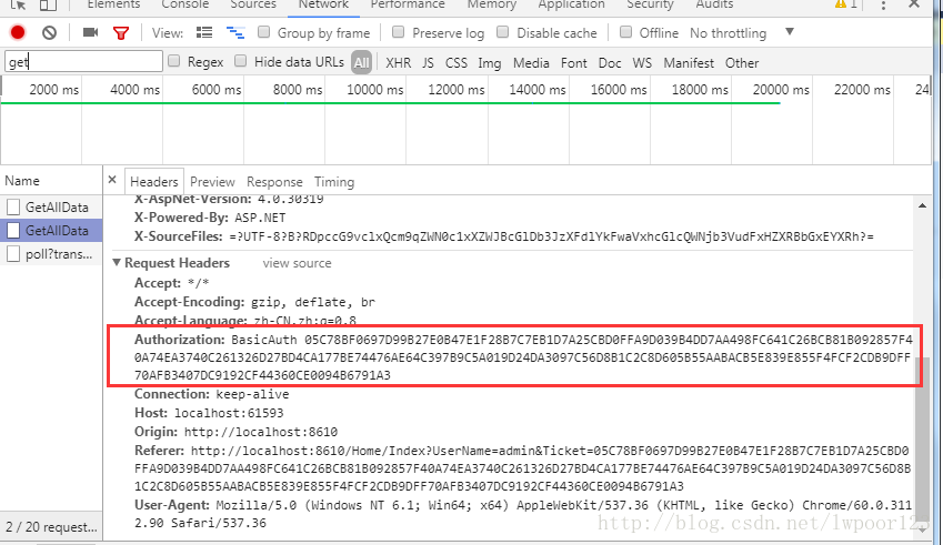 c# WebApi之身份验证：Basic基础认证_数据_02