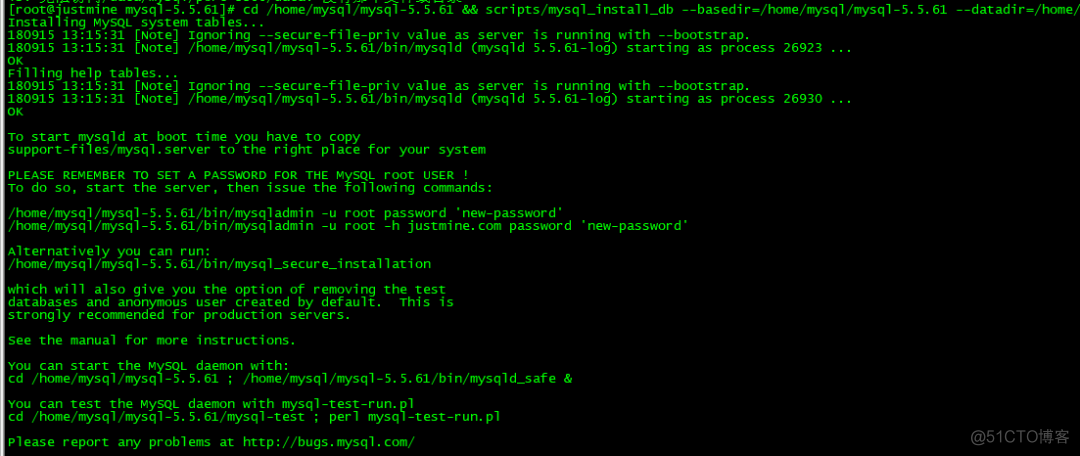 Linux环境下安装MySQL数据库示例教程_sql_04
