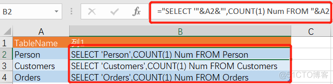 如何用Excel快速生成SQL语句，用过的人都说好_sql语句_06