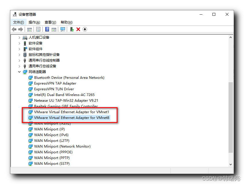 【错误记录】VMware 虚拟机报错 ( VMWare 中的 Ubuntu 虚拟机网络设置 | 第一次网络设置 )_设备管理_03