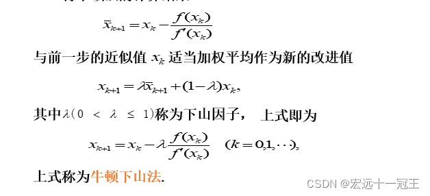 不动点迭代法和牛顿迭代法_牛顿法_15