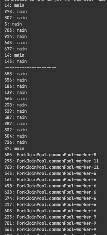 Java8 Stream 并行流_流计算