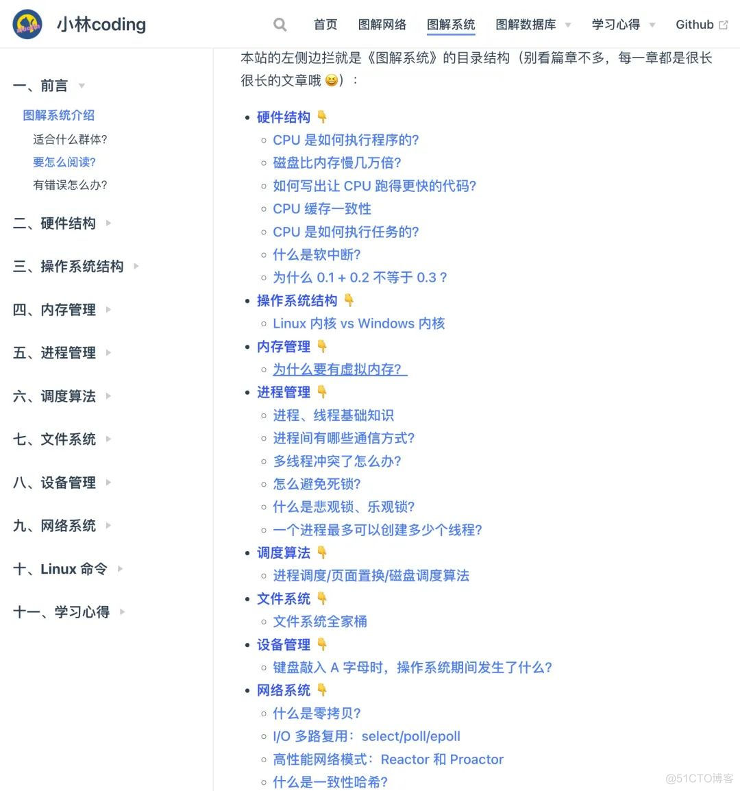 图解计算机基础网站上线了_github_05