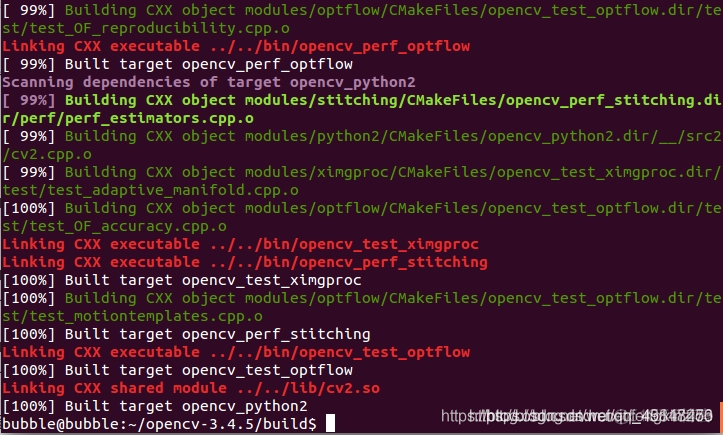 ubuntu 18.04 安装opencv3.4.5+opencv_contrib_下载地址_04