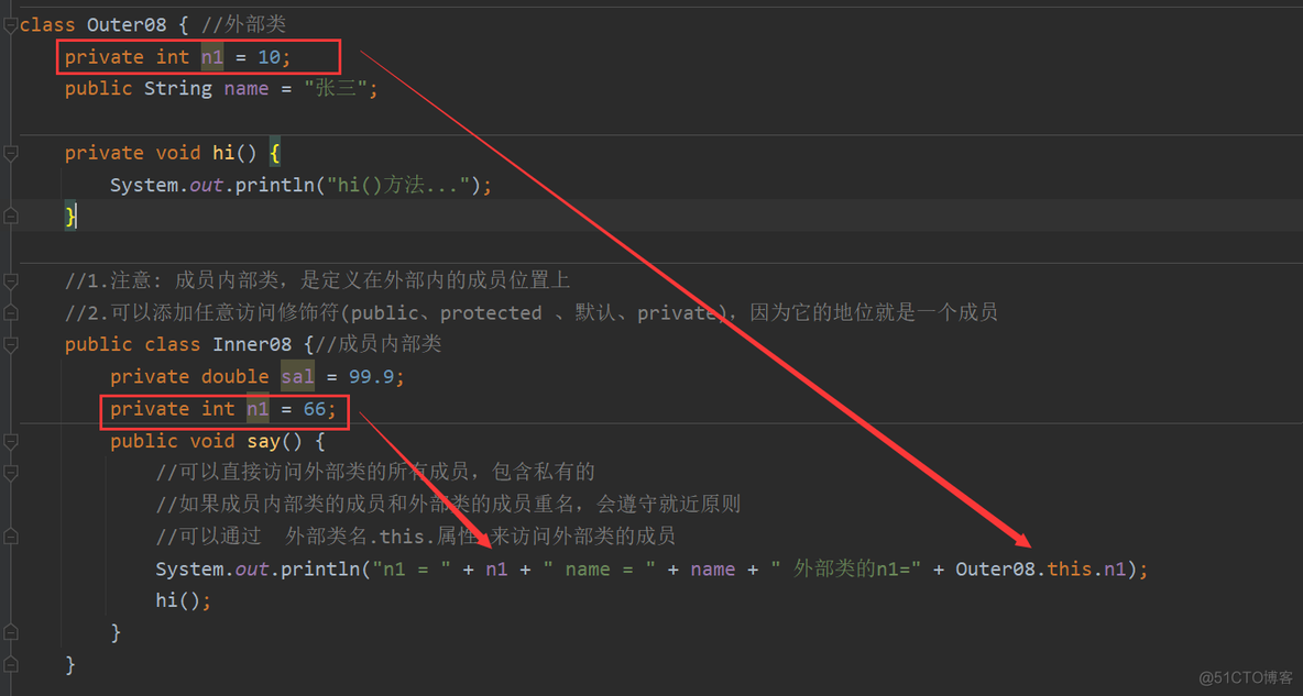 【JavaSE】成员内部类_java_16