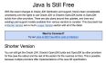 Java 社区领袖联合发文：别慌，Java 仍然是免费的！