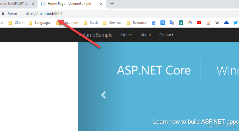 Docker & ASP.NET Core (1)：把代码连接到容器_microsoft_12