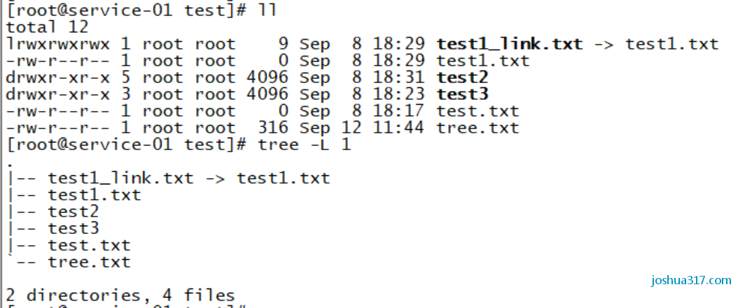 一天一个 Linux 命令（12）：tree 命令_xml_02