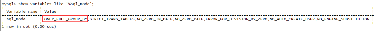 MySQL错误-this is incompatible with sql_mode=only_full_group_by完美解决方案_sql_11