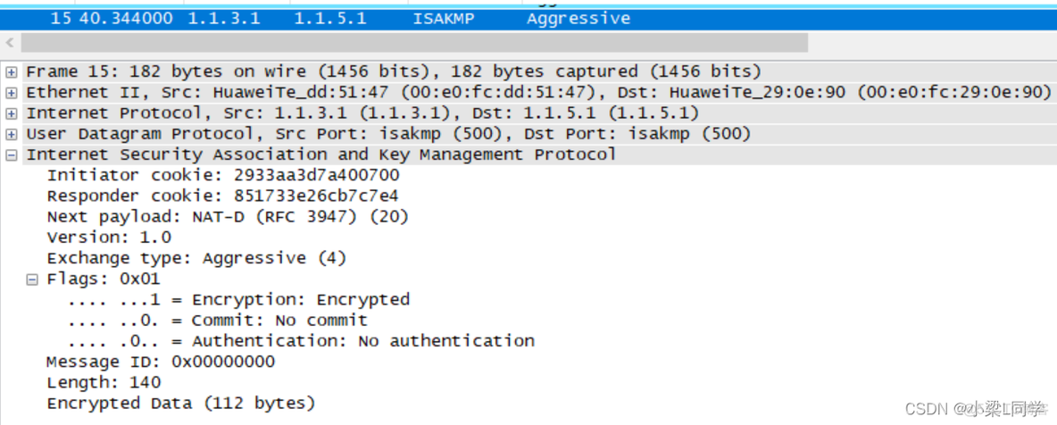 HCIE-Security Day32：IPSec：深入学习ipsec ikev1、主模式、野蛮模式、快速模式、dh算法、预共享密钥_密钥交换_21