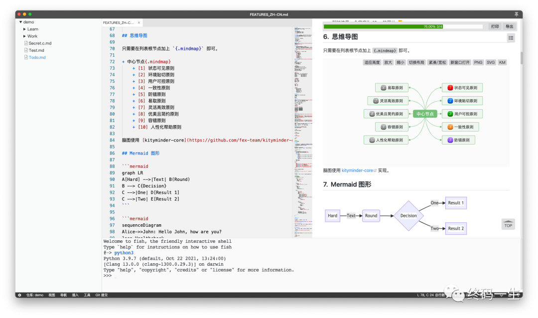 美哭了，一款面向程序员的 Markdown 笔记应用_小程序