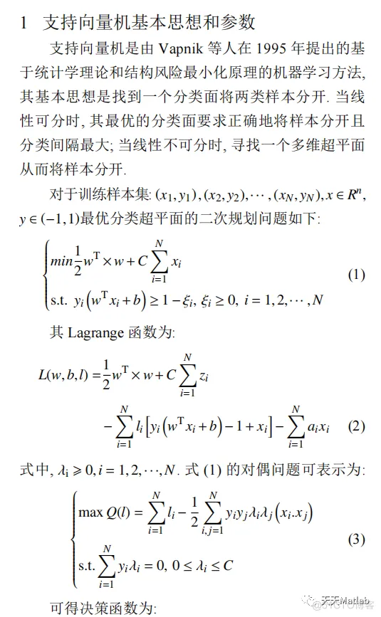 【SVM分类】基于松鼠算法优化支持向量机实现数据分类附matlab代码_支持向量机