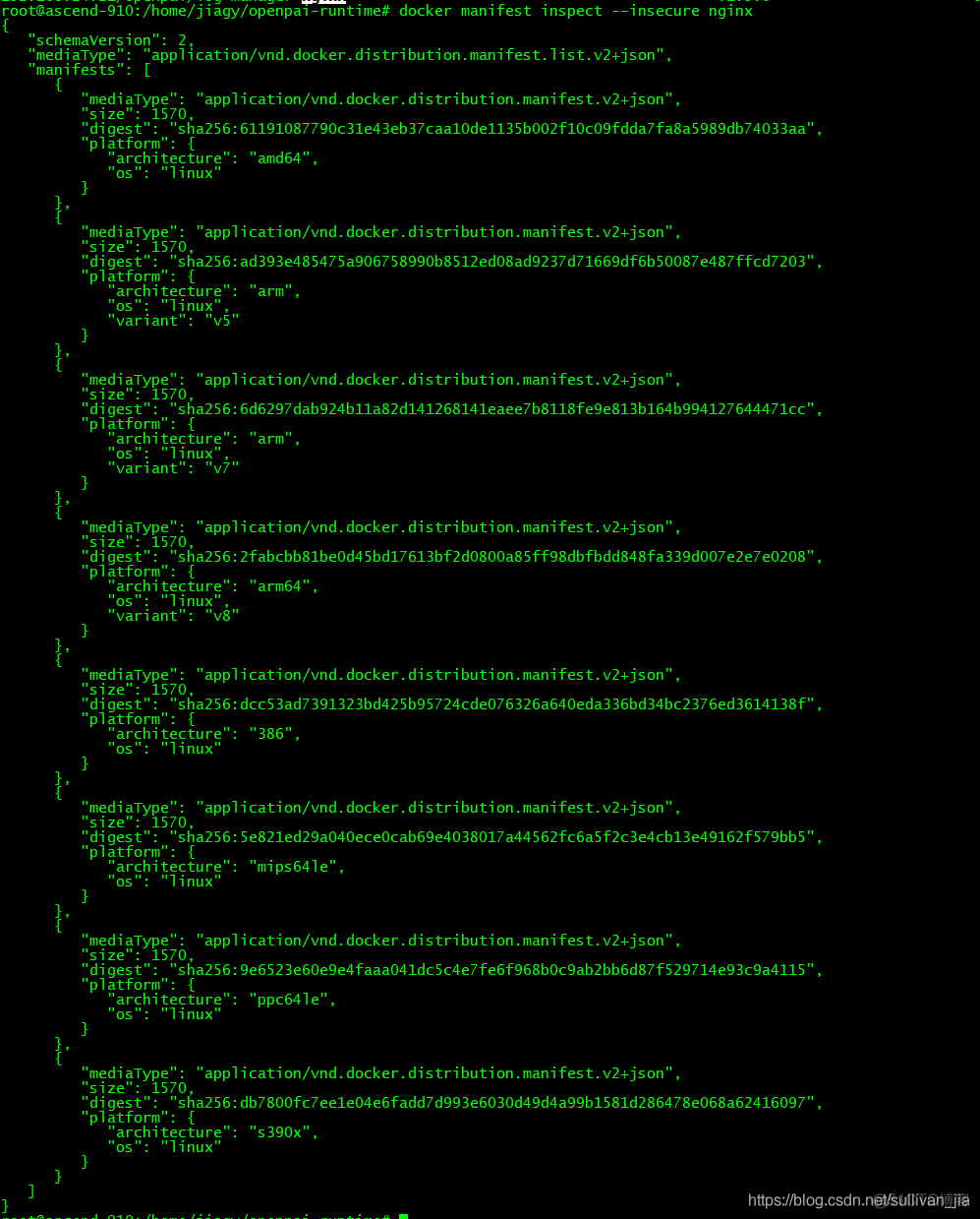 Docker：使用x86平台Docker 拉取 arm版镜像_nginx_06